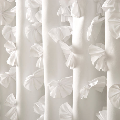Riley Shower Curtain White 72X72