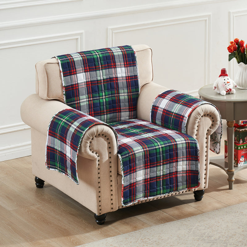 Cardinal Plaid Furniture Protector