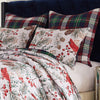 Cardinal Plaid Sham