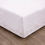 Coastal Seashell Bed Skirt 18"