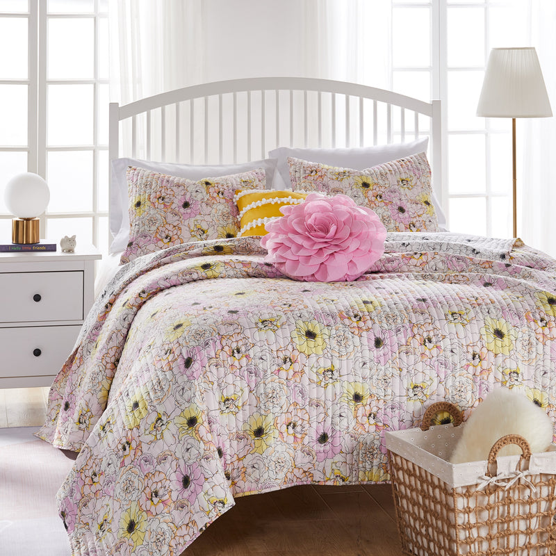 Misty Bloom Quilt Set