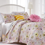 Misty Bloom Quilt Set