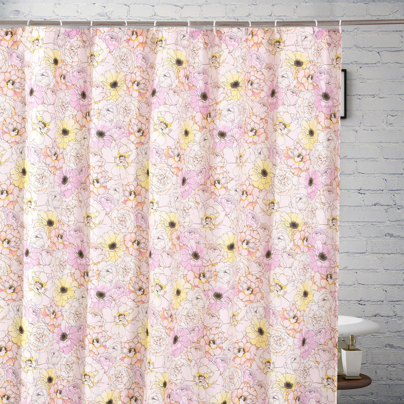 Misty Bloom Shower Curtain