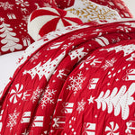 Peppermint Party Coverlet Set