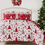 Peppermint Party Coverlet Set