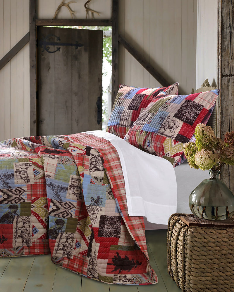 Rustic Lodge Quilt Set