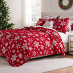 Snowflakes Coverlet Set