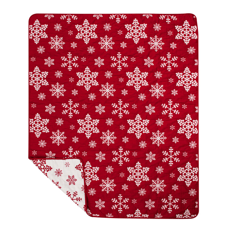 Snowflakes Throw