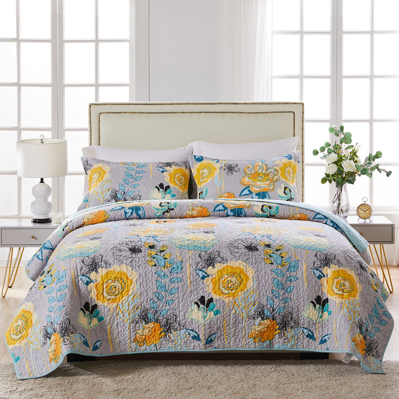 Watercolor Dream Quilt Set