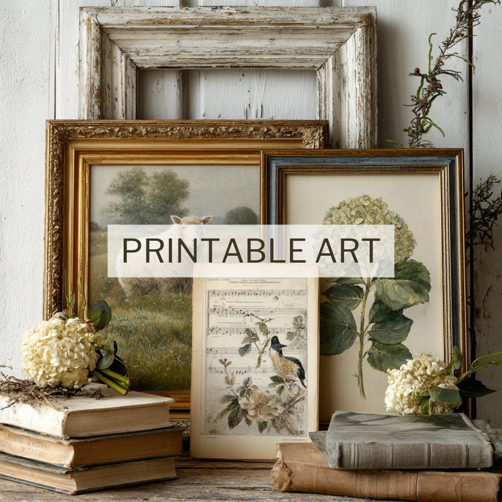 Rustic Large Print Rustic Tuesday | Farmhouse Cottage Style & Slow Living – Rustic Tuesday LLC