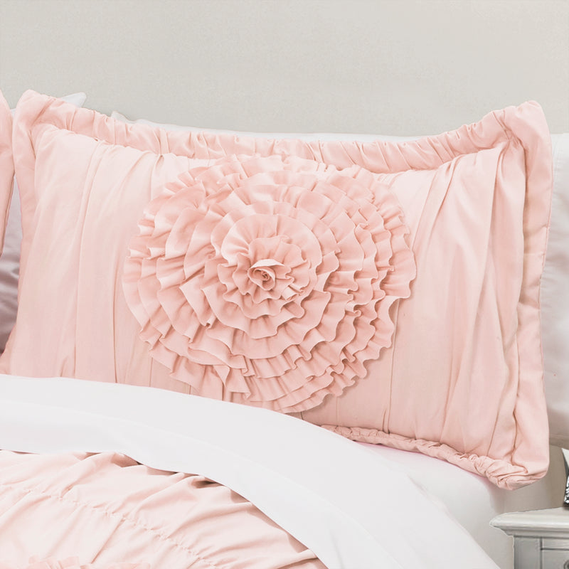 Serena Comforter Pink Blush 3Pc Set King