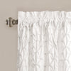 Bayview Window Curtain White Set 54x84+2