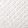 Ava Diamond Oversized Cotton Quilt White 3Pc Set Full/Queen