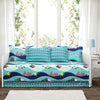 Sealife Blue 6Pc Daybed Cover Set 39x75