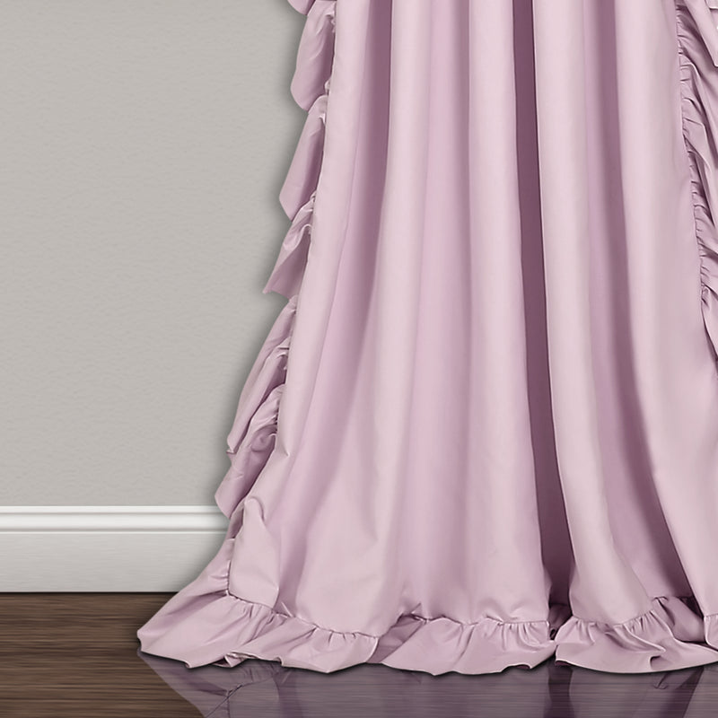 Reyna Window Curtain Lilac Set 54x84