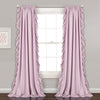 Reyna Window Curtain Panels Gray 54x95 Set