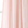 Lydia Ruffle Window Curtain Panels Blush Set 40x84