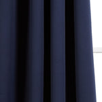 Lush D�cor Insulated Grommet Blackout Curtain Panels Light Gray Pair Set 52x108