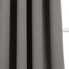 Lush D�cor Insulated Grommet Blackout Curtain Panels Dark Gray Pair Set 52x63