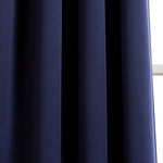 Lush D�cor Insulated Grommet Blackout Window Curtain Panels Light Gray Set 52X120