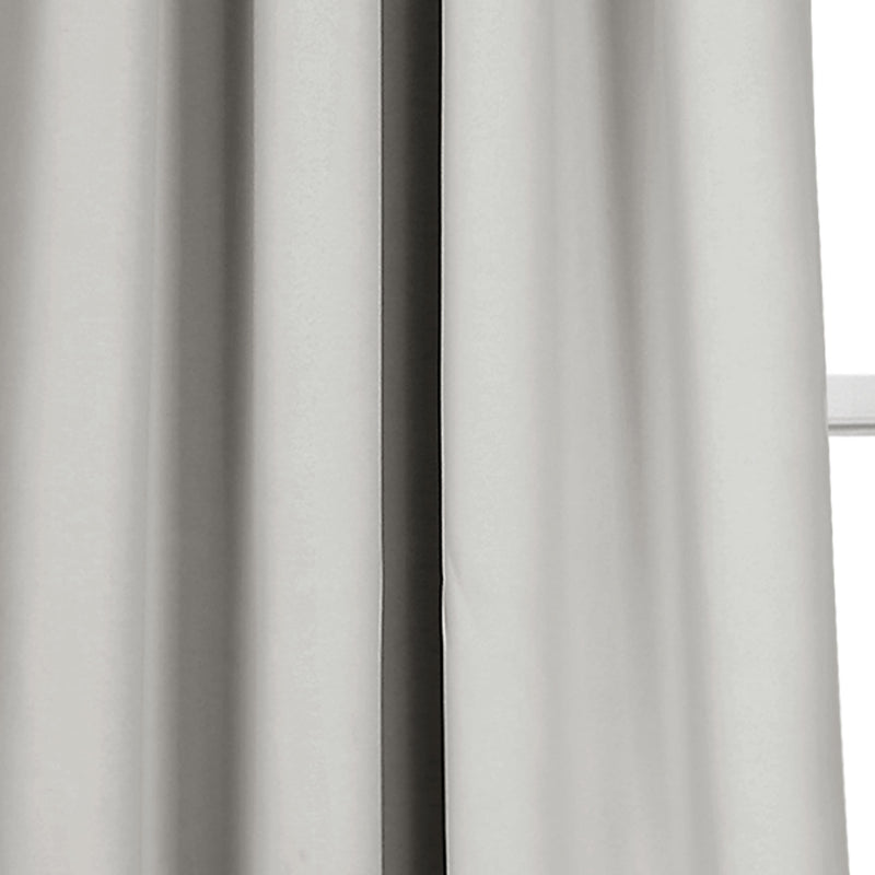 Lush D�cor Insulated Grommet Blackout Window Curtain Panels Blue Set 52X108