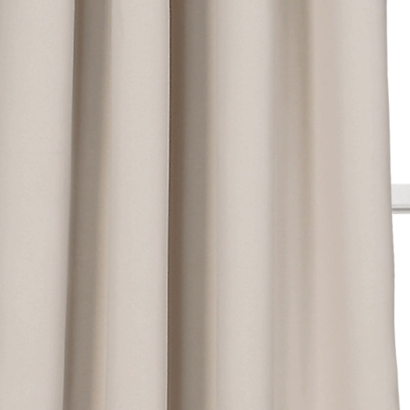 Lush D�cor Insulated Grommet Blackout Curtain Panels Wheat Pair Set 52x84