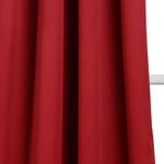Lush D�cor Insulated Grommet Blackout Window Curtain Panels Navy Set 52X108
