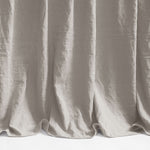 Ruffle Skirt Bedspread Gray 2Pc Set Twin