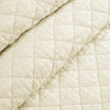 Ava Diamond Oversized Cotton Quilt Blue 3Pc Set Full/Queen