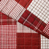 Greenville Quilt Red 3Pc Set King