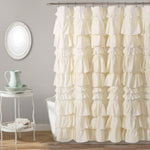 Kemmy Shower Curtain Ivory 72X72
