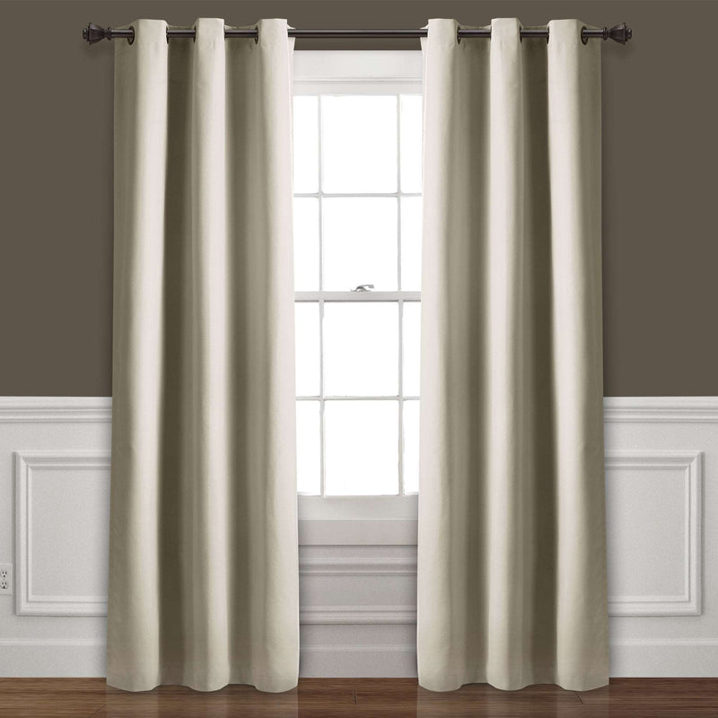 Absolute Blackout Window Curtain Panels Wheat 76X95 Set   38x95