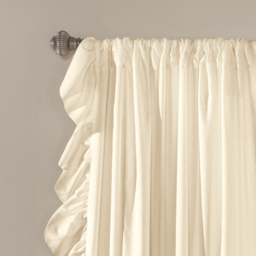 Reyna Window Curtain Panels Ivory 54x108 Set