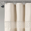 Dana Lace Shower Curtain Neutral 72X72