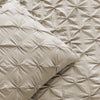 Ravello Pintuck Comforter Wheat 5Pc Set King