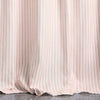 Ticking Stripe Bedspread Blush 2Pc Set Twin
