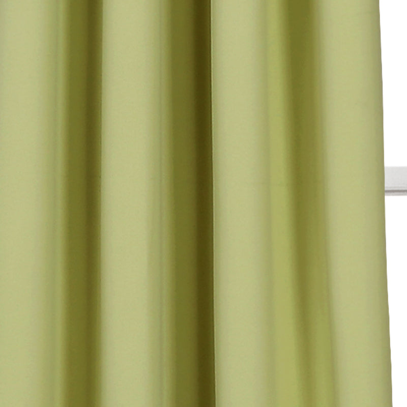 Lush D�cor Insulated Grommet Blackout Window Curtain Panels Sage Set 52X108