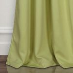 Lush D�cor Insulated Grommet Blackout Curtain Panels Yellow Pair 52X84 Set