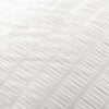 Farmhouse Seersucker Comforter White 5Pc Set King