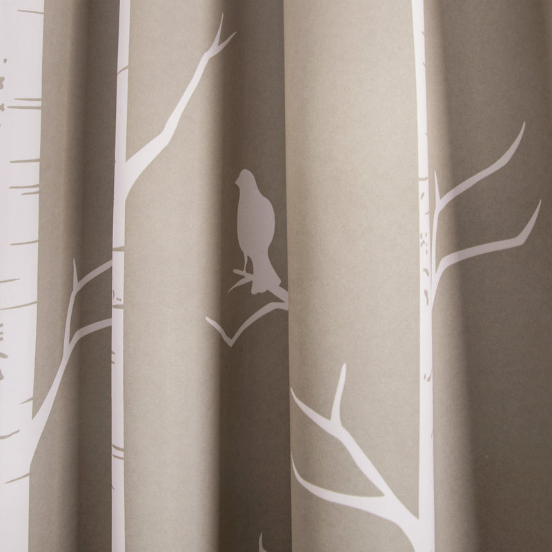 Bird On The Tree Room Darkening Window Curtain Panels Wheat 52X84+2 Set