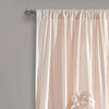 Serena Window Curtain Panel Blush Single 54X84