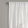 Serena Window Curtain Panel White Single 54X95