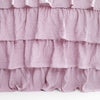 Allison Ruffle Skirt Bedspread White 2Pc Set Twin Xl