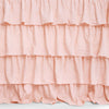 Allison Ruffle Skirt Bedspread Blush 2Pc Set Twin Xl