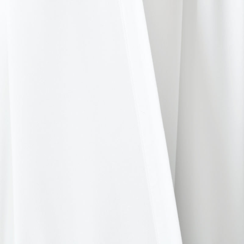 Allison Ruffle Window Curtain Panels White 40X63 Set