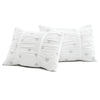 Distressed Metallic Heart Print Comforter White/Silver 2Pcs Set Twin XL