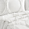 Riviera Bedspread White 3Pc Set King