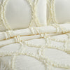 Riviera Bedspread Ivory 3Pc Set Queen