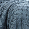 Ravello Pintuck Comforter Stormy Blue 5Pc Set Full/Queen