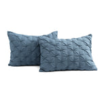 Ravello Pintuck Comforter Stormy Blue 5Pc Set King